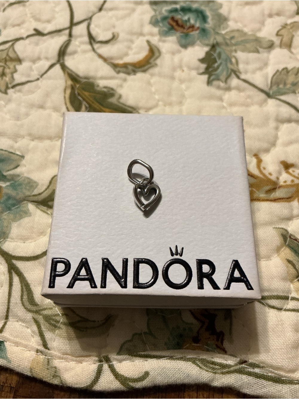 Pandora ME Freehand Heart Mini Dangle Charm.